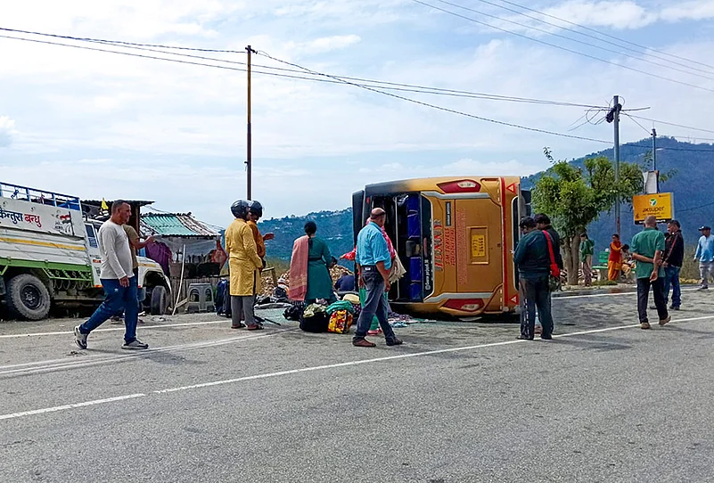 Accident in Tehri Garhwal