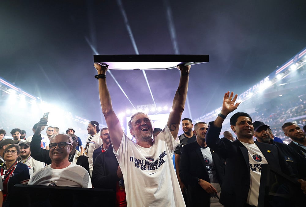 PSG UEFA Champions League 2025-26 Trophy Parade