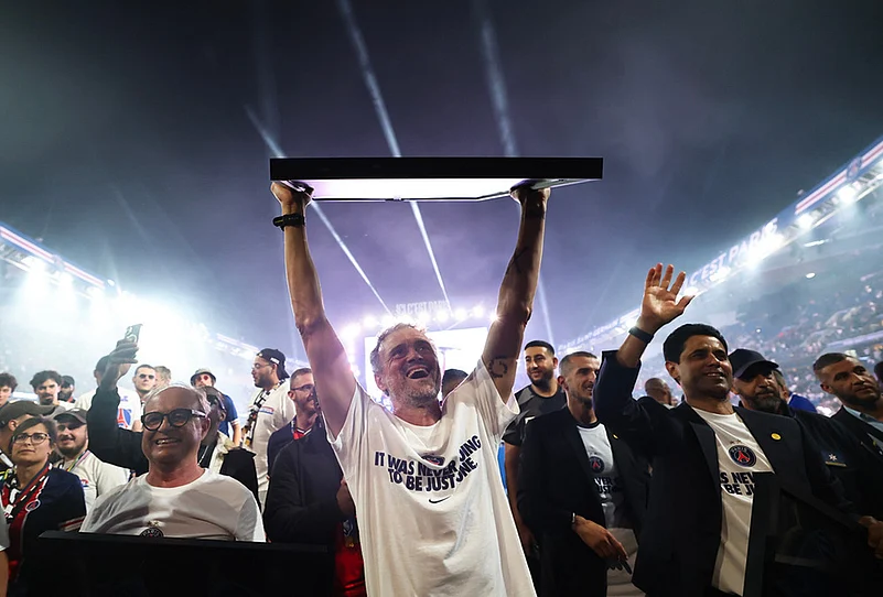 PSG UEFA Champions League 2025-26 Trophy Parade