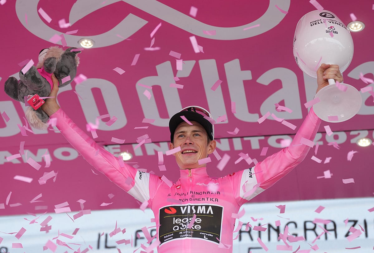 Giro d'Italia cycling race 20th stage highlights-Jonas Vingegaard Hansen