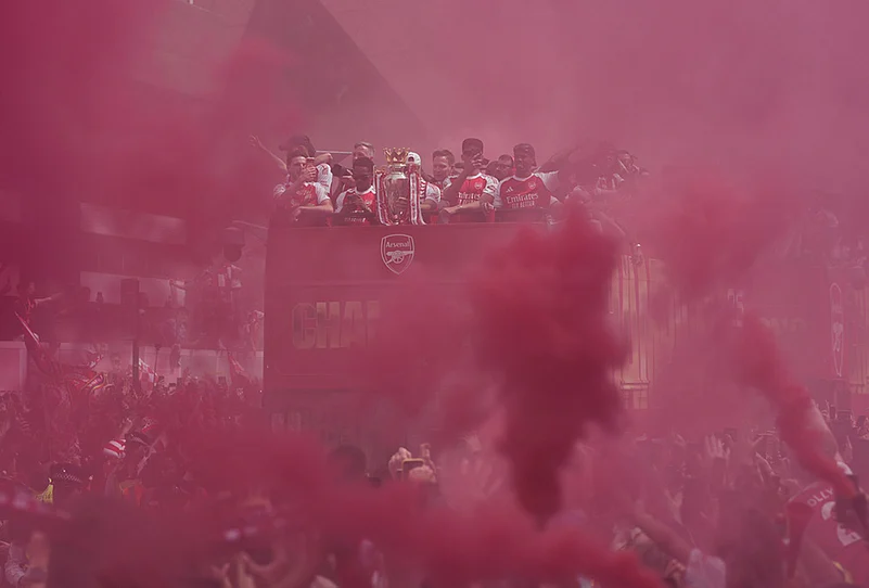 Arsenal English Premier League 2025-26 Trophy Parade