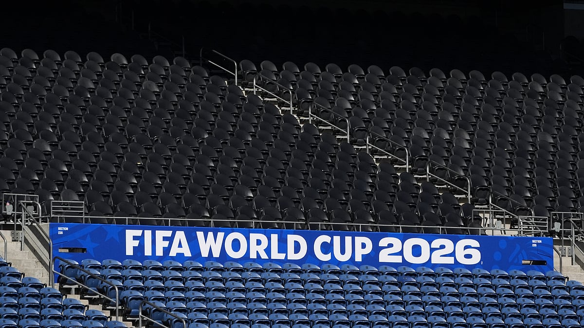 Signage is displayed as preparations continue at Seattle Stadium, normally known as Lumen Field, ahead of the 2026 FIFA World Cup matches. - AP Photo