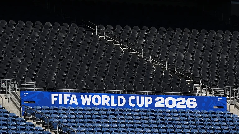 Signage is displayed as preparations continue at Seattle Stadium, normally known as Lumen Field, ahead of the 2026 FIFA World Cup matches. - AP Photo