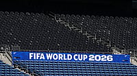 AP Photo : Signage is displayed as preparations continue at Seattle Stadium, normally known as Lumen Field, ahead of the 2026 FIFA World Cup matches.