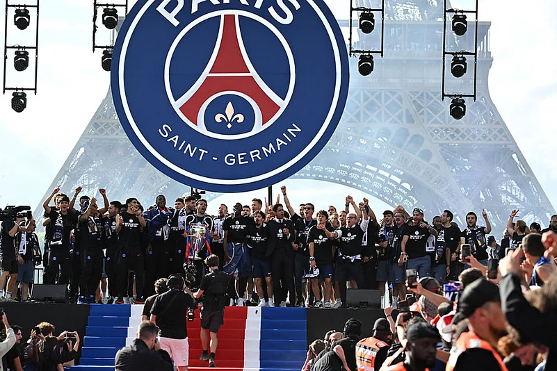 PSG Champions League Victory Parade
