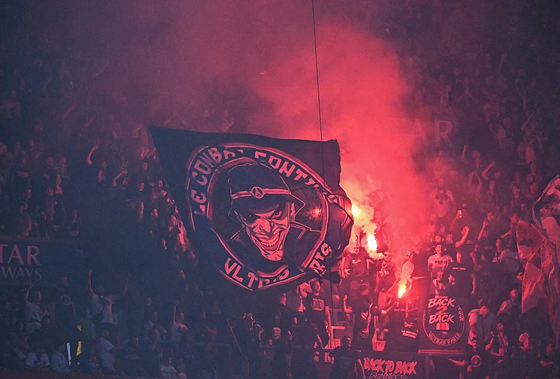 PSG fans UEFA Champions League 2025-26 Trophy Parade Paris