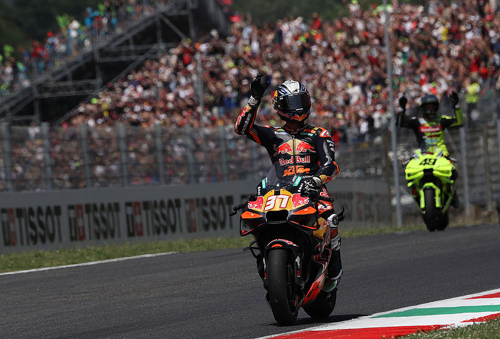 Pedro Acosta is seen during Stop 7 of the MotoGP World Championship in Italy, Mugello on May 31, 2026.  - | Photo: Gold & Goose / Red Bull Content Pool