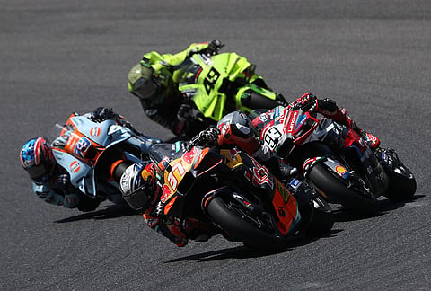Pedro Acosta is seen during Stop 7 of the MotoGP World Championship in Italy, Mugello on May 31, 2026.