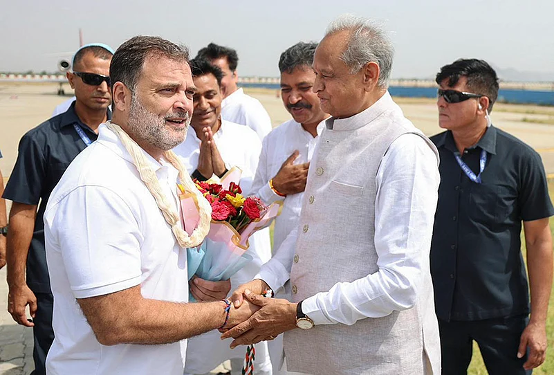Rahul Gandhi in Rajasthan