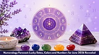 Numerology Forecast: Lucky Dates, Colors And Numbers For June 2026 Revealed