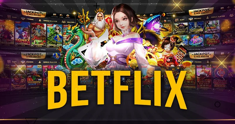 Betflix online slot game selection banner