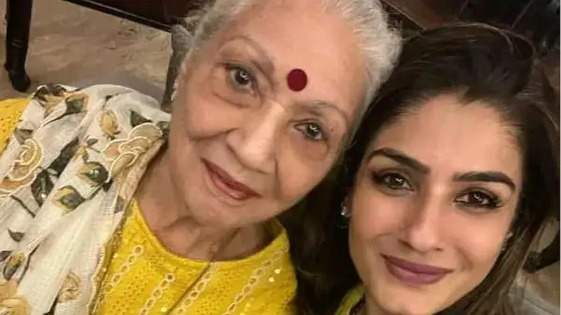 Raveena Tandon Mother