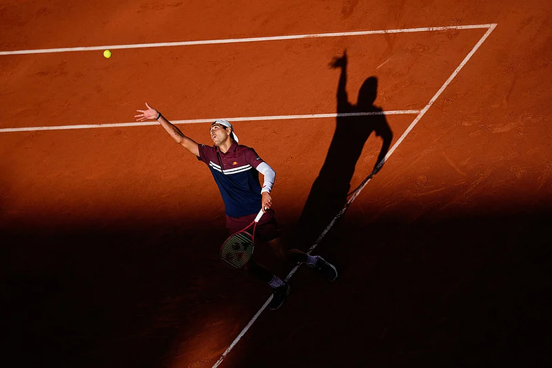 French Open Tennis: Alejando Tabilo vs Felix Auger-Aliassime