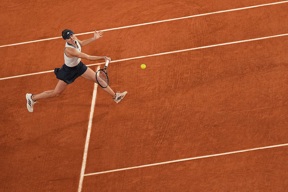French Open Tennis Tournament: Marta Kostyuk vs Elina Svitolina