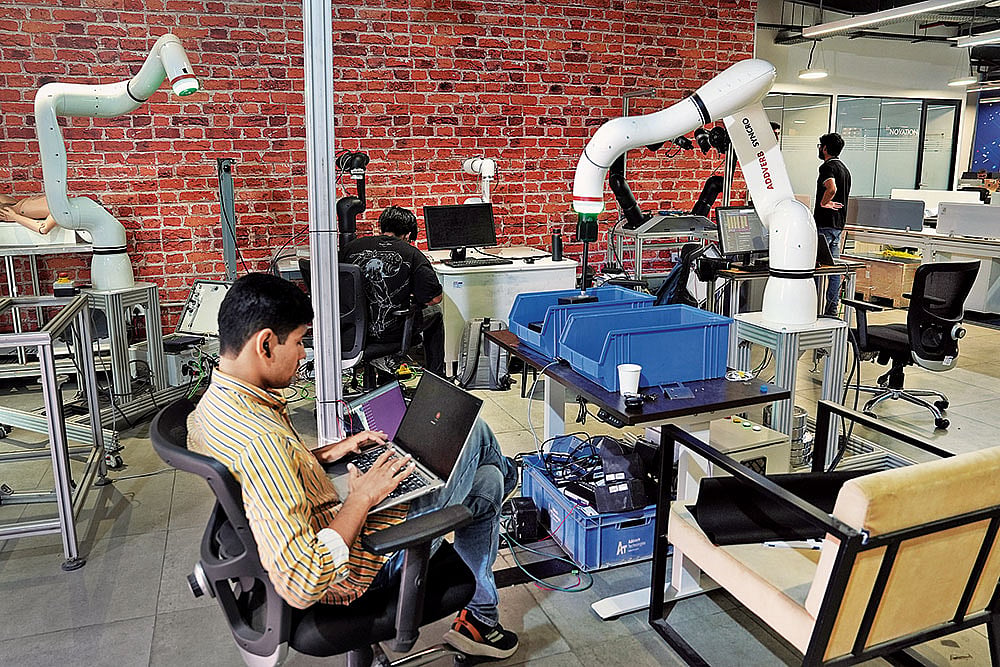 Takeover: Trends indicate that Indian IT companies are increasingly integrating AI into routine business operations - | Photo: Tribhuvan Tiwari