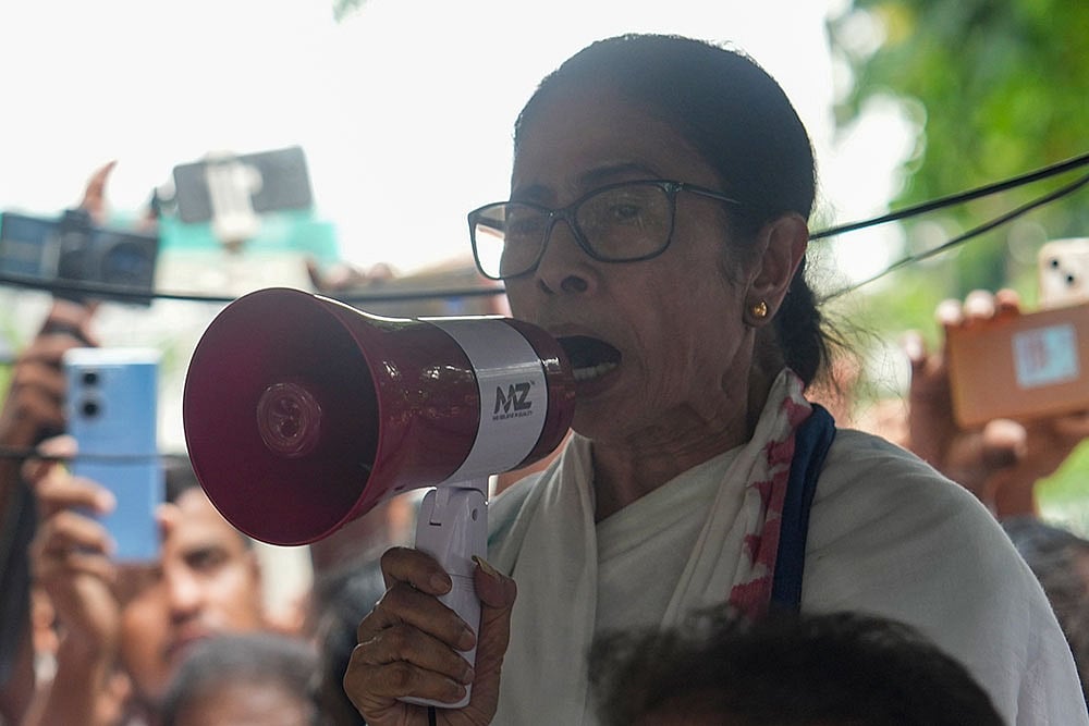TMC protest in Kolkata