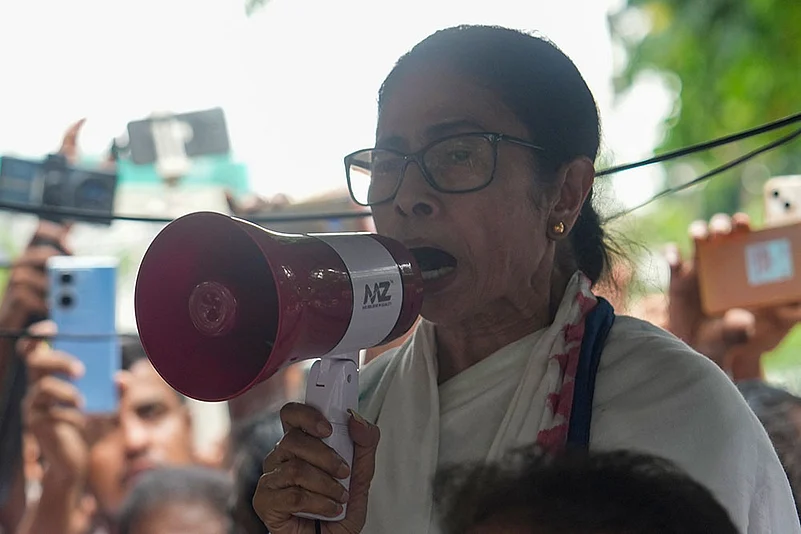 TMC protest in Kolkata