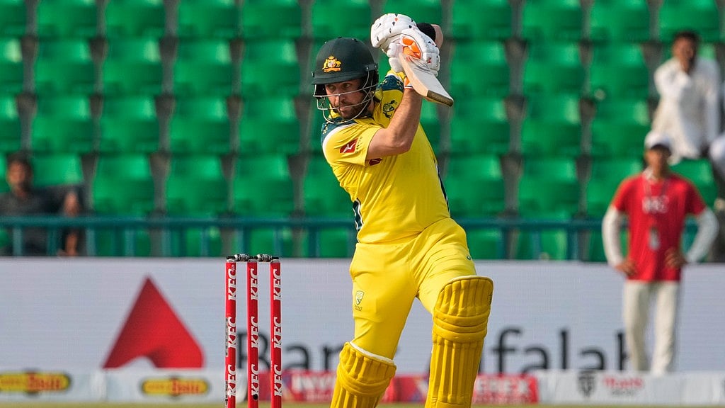 Australia's Josh Inglis bats during the second one-day international cricket match between Pakistan and Australia, in Lahore, Pakistan, Tuesday, June 2, 2026.  - AP Photo/K.M. Chaudary