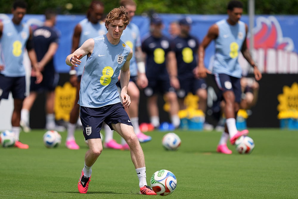 England forward Anthony Gordon FIFA WCup England Soccer