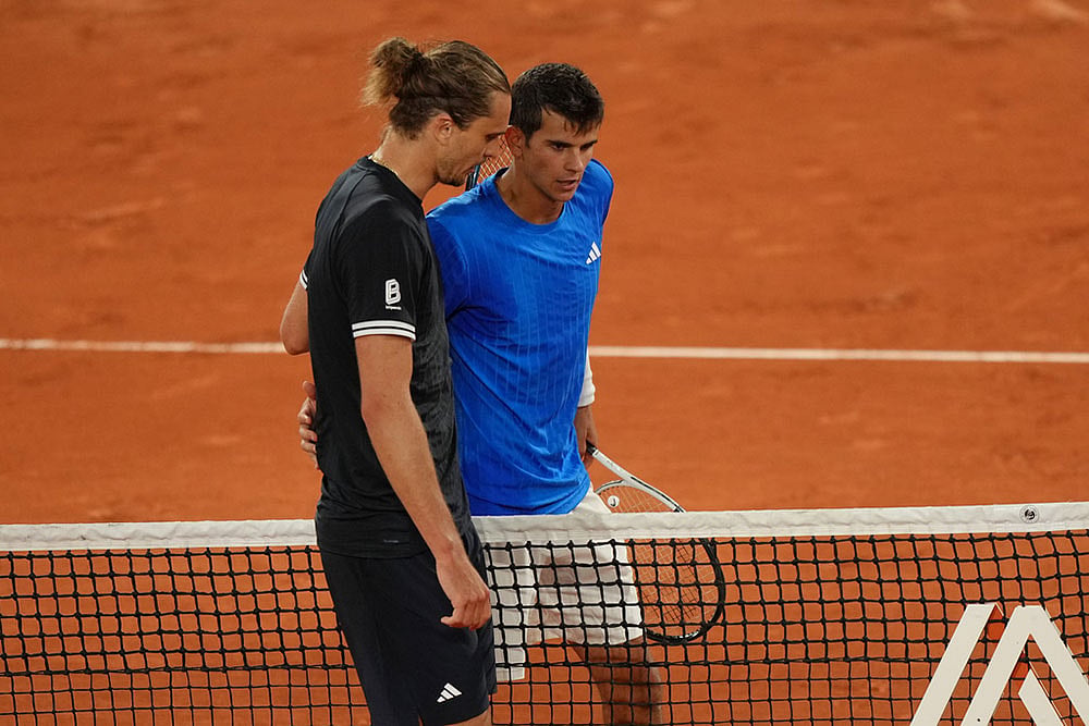 French Open: Rafael Jodar vs Alexander Zverev