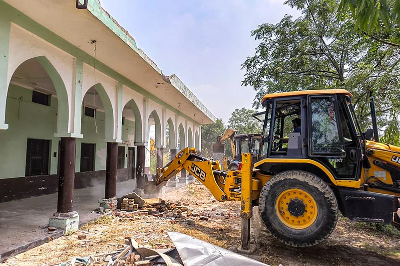 Demolition drive in Ghaziabad