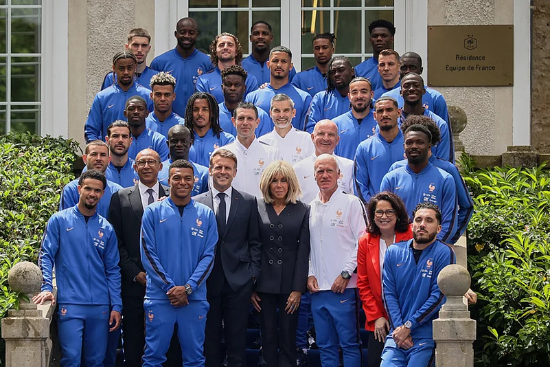 France FIFA World Cup Soccer Emmanuel Macron