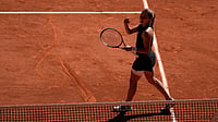 Anna Kalinskaya Vs Maja Chwalinska Live Score, French Open Quarter-Final: Pole Pulls Ahead After Consecutive Breaks (AP Photo/Christophe Ena) : Poland's Maja Chwalinska reacts during the fourth-round tennis match against France's Diane Parry at the French Open in Paris, Monday, June 1, 2026.