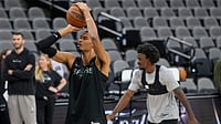 San Antonio Vs New York Preview, NBA Finals 2025-26 Game 1: Wembanyama’s Spurs Host Brunson’s Knicks In Historic Clash AP Photo : San Antonio Spurs forward Victor Wembanyama shoots during a workout prior to the start of the NBA Finals basketball series against the New York Knicks.
