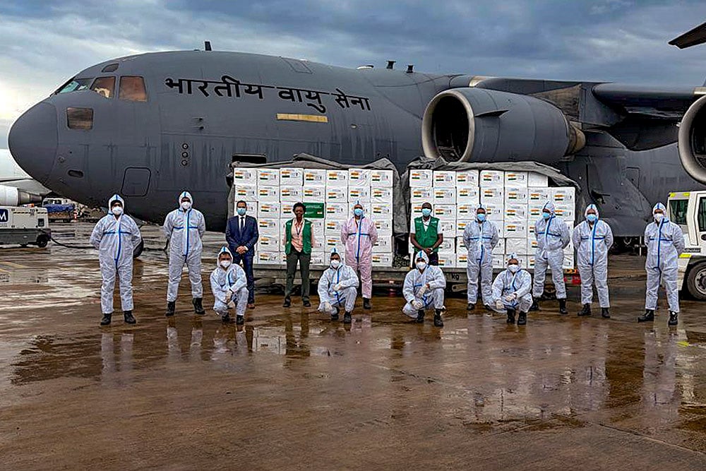 Medical aid transportation to Uganda