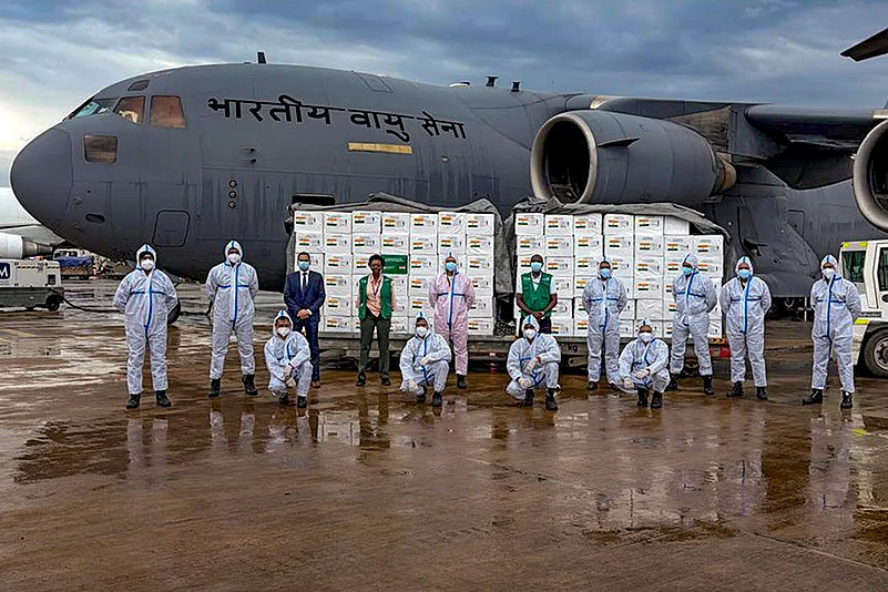 Medical aid transportation to Uganda
