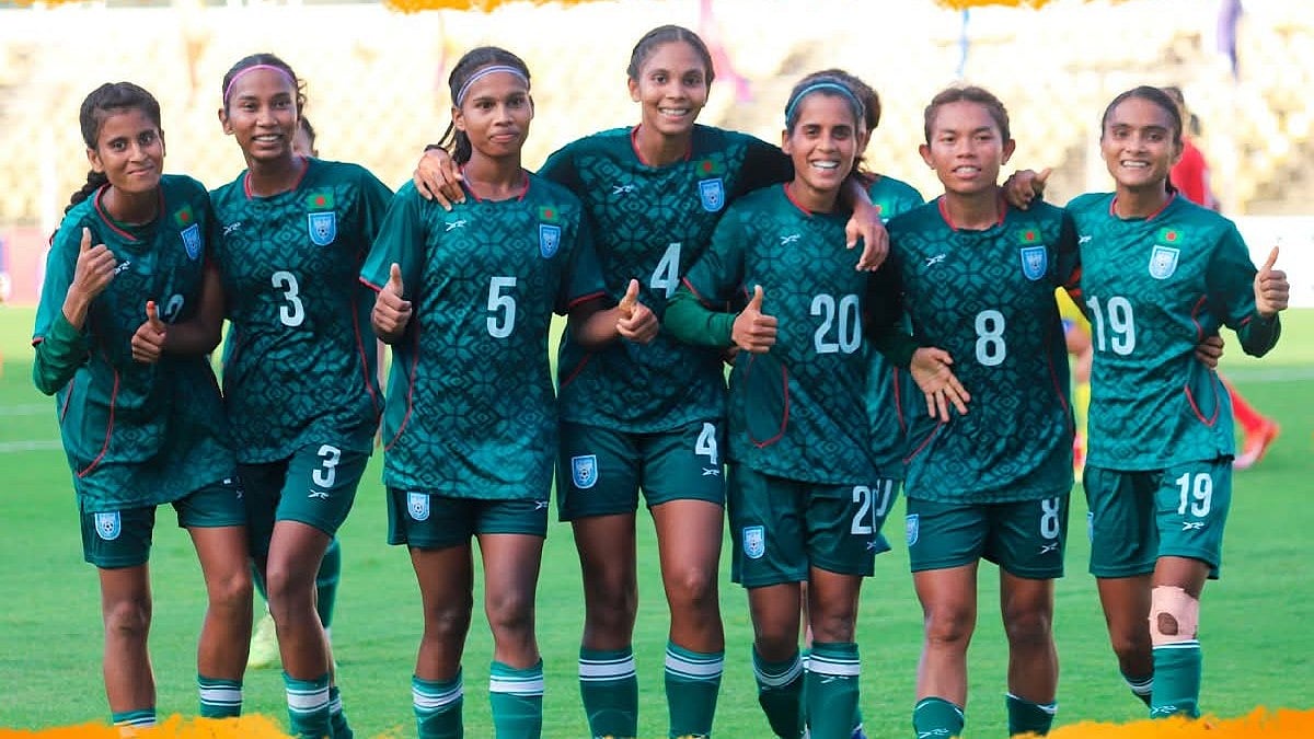 Bangladesh beat Nepal by 2-1 to enter the final SAFF Women's Championship 2026 in Goa on Wednesday, June 3. - X/Bangladesh Football Federation