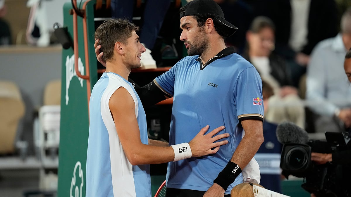 Matteo Berrettini Vs Matteo Arnaldi live-score-french-open-2026-quarterfinals
