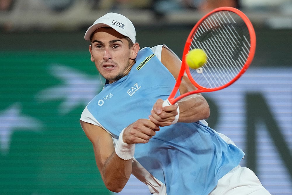 French Open Tennis Championships: Matteo Arnaldi vs Matteo Berrettini