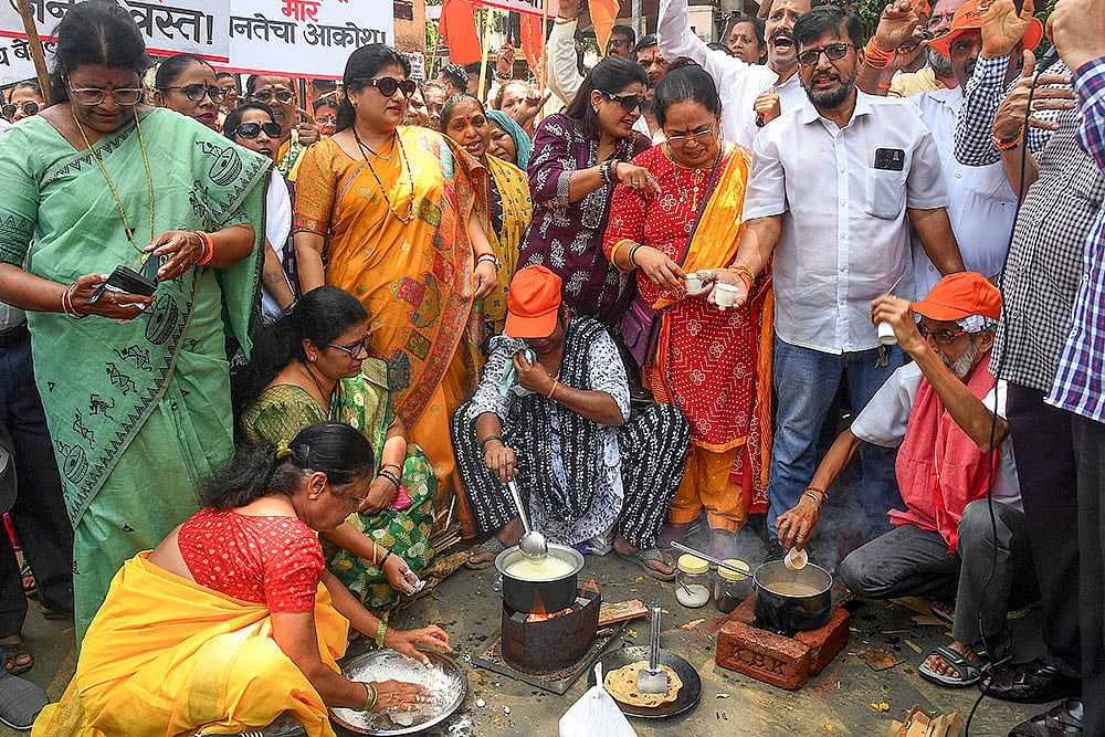 Protest in Mumbai
