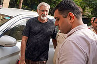 Day In Pics: June 04, 2026 | Photo: PTI : Lokesh Bajaj, owner of the hotel where 21 people were killed in a fire incident on Wednesday, brought to the Malviya Nagar Police Station after the Saket court sent him to four days' police custody, in New Delhi.