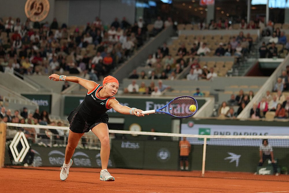 French Open Tennis Tournament: Diana Shnaider Vs Maja Chwalinska