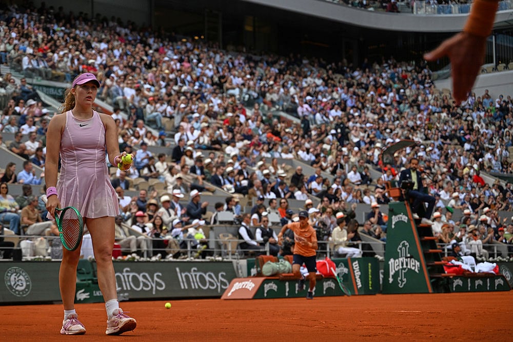 French Open Tennis Tournament: Mirra Andreeva vs Marta Kostyuk