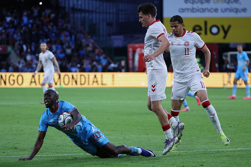 FIFA International Friendly Soccer Match: Denmark vs DR Congo