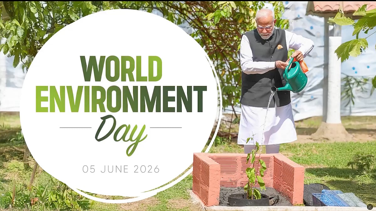 PM greets people on World Environment Day  - X.com/narendramodi