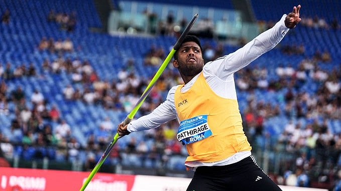 Sri Lanka's Rumesh Pathirage Clears 90m For First Time, Surpasses Neeraj Chopra's Personal Best In Rome - Video - X/SriLankatweet