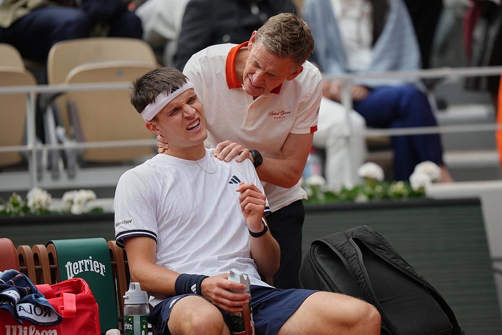 French Open Tennis Jakub Mensik