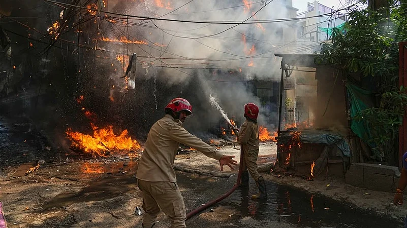 Delhi Fire Services Rescue Operations