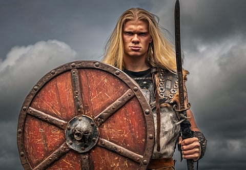 Erling Haaland during the Norway football team photoshoot ahead of FIFA World Cup 2026.