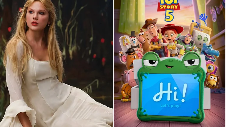 Taylor Swift Shares Childhood Video for Toy Story 5 Song - Instagram
