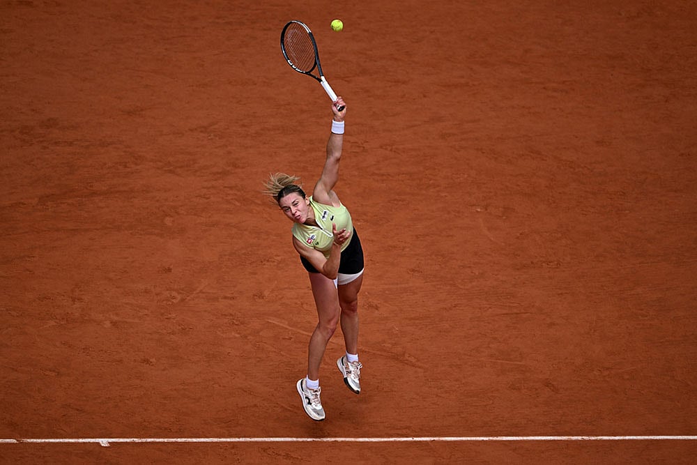 Tennis: Maja Chwalinska vs Mirra Andreeva