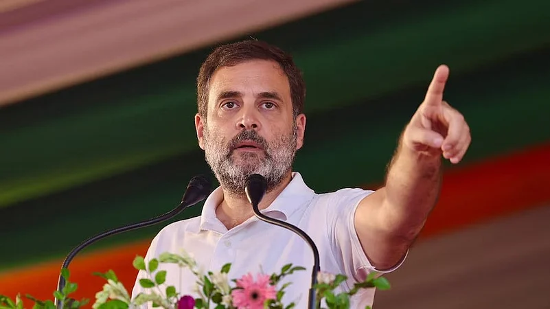 Congress leader Rahul Gandhi