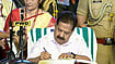 Photo: @IndianNationalCongress/Yt via PTI : Kerala Home Minister Ramesh Chennithala
