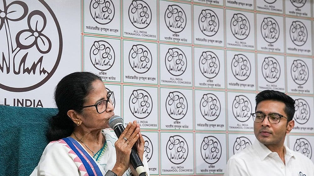 TMC Clarifies Kalighat Meet Was Not for All MLAs Amid Low Turnout Row - Photo: PTI/Swapan Mahapatra