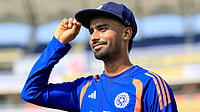 X/BCCI : Left-arm spin all-rounder, Manav Suthar makes him debut for India in Tests against Afghanistan in Mullanpur on Saturday, June 6.