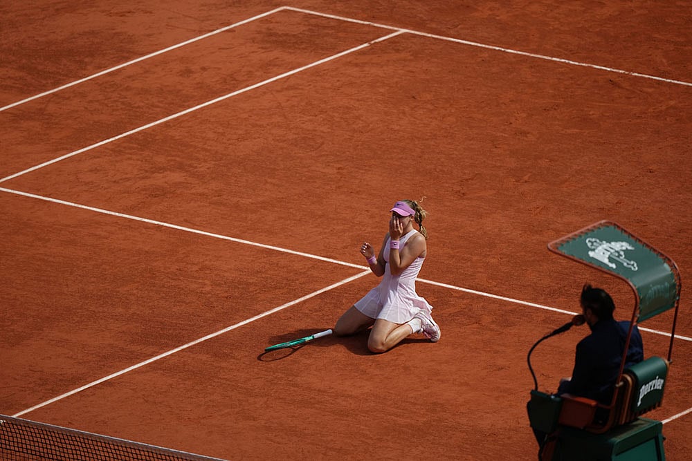 Russias Mirra Andreeva French Open Tennis